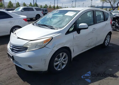 2014 Nissan Versa Note Sv из США, поврежденный, VIN 3N1CE2CP7EL430379